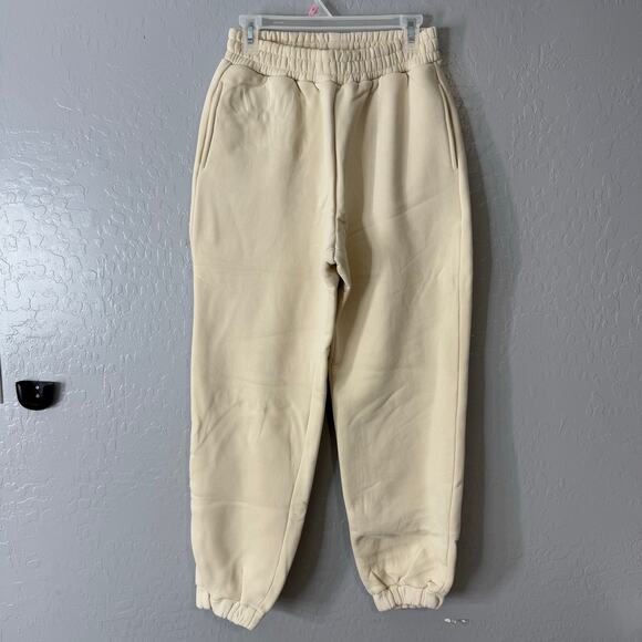 Comfrt Unisex Travel Essentials Sweatpants, Bone, Small KJHU48 - Picture 1 of 6